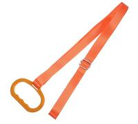 YARNOW Deer Drag Rope Reusable Nylon Webbing Orange Deer Drags Rope Adjustable Foldable Wear Resistant Hunting Gear