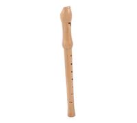 YARNOW Detachable Clarinet for Beginners Wood High Pitch Flute Early Educational Musical Instrument for Safe Stylish and Practical Design