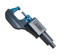 YARNOW Digital Micrometer: High Precision Electronic Gauge Tool for Metal Thickness Measurement 0-25mm - Portable Engineering Measuring Instrument