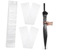 YARNOW Disposable Plastic Umbrella Bags for Travel to Places without Hooks 100 Pcs 13x72cm Thin Film Material Protecting against Dust and Moisture for Long Handle Umbrellas