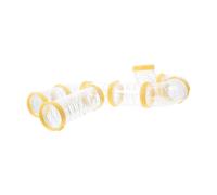 YARNOW DIY Hamster Maze Tube Cage Connector Tunnel for Rats and Small Pets Easy to Assemble Hamster Cage Supplies with Versatile Splicing for Custom Playground