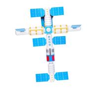 YARNOW DIY Model Kit for Assemble Your Own Satellite Rocket Educational Science Experiment for Creative Learning Decoration for Boys