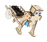 YARNOW Diy Robot Trolley Kit for Boy Girl Educational Science Project Engaging Puzzle Toy for Creative Learning and Parent-boy Girl Bonding