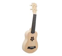 YARNOW DIY Ukulele Kit Basswood Soprano Unfinished Musical Instrument Hand-paintable for Beginners and Creative Assembly gift for for for for for for with Nylon Strings and Plastic Fingerboard Cherry