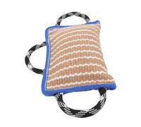 YARNOW Dog Training Bite Pillow Durable Flax for Enhanced Focus and Bonding Strong Handles for Tug of War Sessions for Interactive Dog Training and Chewing Sessions