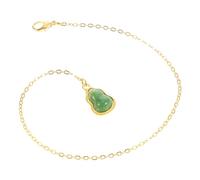 YARNOW Dollhouse Miniature Necklace Unique Jade Bell Longevity Lock Design for Doll Jewelry for Dress Up and Scene Decoration Pretend Play and Miniature Worlds