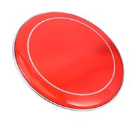YARNOW Double Layer Sturdy Drum Head Replacement 14 Inch Red Snare Drum Skin with Precision Fit and Enhanced Sound Quality for Professional Performances and Stage Use