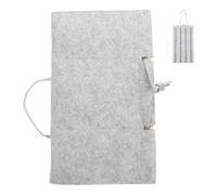 YARNOW Drumstick Hanger Portable Felt Holder for Mallet Sticks Wall-mounted Display Stand Storage Bag for Practice Sessions