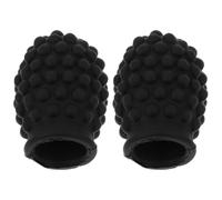YARNOW Drumstick Protectors Volume for 2pcs Covers Set Or Mute Silicone Control and Noise Reduction, Sturdy Drumstick Quiet Practice at Home Or School Teaching