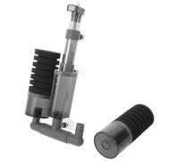 YARNOW Dual Head Internal Sponge Aquarium Filter for Small Aquatic Animals and Fish Tanks, Featuring Space-saving Design and Efficient Water Circulation with Sturdy Sponge and Plastic