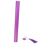 YARNOW Dulcimer Storage Tube Portable Yangqin Holder with Rotary Plug Durable Metal Accessory for Professionals and Amateurs Large Capacity Bright Colors