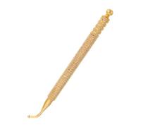 YARNOW Ear Point Massage Probe Copper Curving Head for Home Therapy Comfortable to Touch Auricular Reflexology Tool