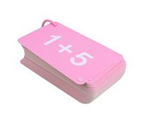 YARNOW Educational Flash Cards Math Set for Kids Addition Subtraction Multiplication Division Learning Cards for Toddlers Kindergarten Primary School 3.94X2.76In