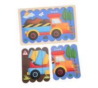 YARNOW Educational Matching Puzzle with Bright Colors and Smooth Edges for Developing Memory and Hand Eye Coordination Learning Skills