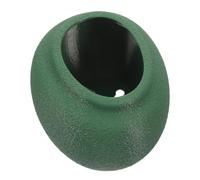 YARNOW Egg Shaped Green Mini Vivarium for Frogs and Toads with Ventilated Design and Suction Cup Stability, Oval Plastic Reptile Habitat for Frog Tank Decor and Biological Observation
