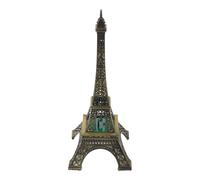 YARNOW Eiffel Tower LED Lamp Decorative Model Made of Zinc Alloy and Plastic with 16 LED Beads, Luminous Design to Create A Warm Family Atmosphere, for Desktop Decoration and Wedding