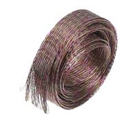 YARNOW Elastic Copper Wire Mesh for Jewelry Making DIY Projects Flexible Lightweight Breathable Screen Fabric for Hairpieces Necklaces Earrings Bracelets Crafting Supplies