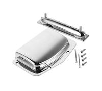 YARNOW Electric Guitar Bridge Cover Adjustable Metal Protection Plate for Daily Maintenance Impact Resistant Accessory for Enhanced Sound Integrity and Quick Installation