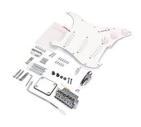 YARNOW Electric Guitar Kit Basswood Body Maple Fingerboard Full Accessories for DIY Guitar Building
