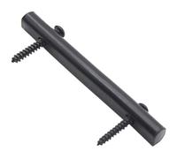 YARNOW Electric Guitar String Retainer Bar with Smooth Edges with Screws Metal Construction to Prevent String Breakage Sl lack Design for Electric Guitars