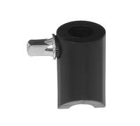 YARNOW Electronic Drum Cymbal Clamp Holder Positioner Limiter Anti-slip Plastic and Metal Mount for Secure Stability Long Black Design Compatible with Roland Electronic Drum Kits