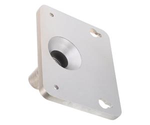 YARNOW Electronic Drum Module Mounting Plate Metal Drum Pad Mounting Bracket with Reinforced Stability and Portable Structure Suitable for Travel and Repair Musicians