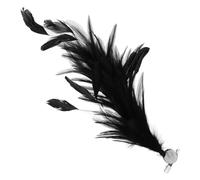 YARNOW Elegant Bride Plume Hair Clip Lightweight and Comfortable down Hair Accessory with Iron Wire for Wedding and Special Occasion Use