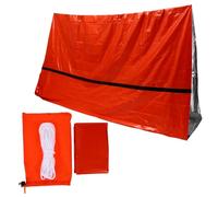 YARNOW Emergency Heat Preservation Tent with Orange and Carry Bag, Outdoor Camping Tabernacle for Cold Weather Survival and Emergency Use
