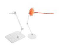 YARNOW Energy Effect Doll Display Holder with Sturdy Base Model Support Stand for Action Figures Futuristic Design Miniature Figurine Ornament Secure and Stable Model Kit Accessory