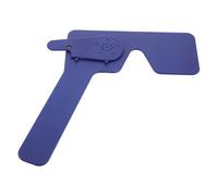 YARNOW Eye Occluder for Eye Exam with 14 Holes, Plastic Vision Test Tool for Accurate Diagnostics, Filtering Scattered Light, Suitable for Hospital and Clinic Use by Ophthalmologists