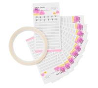 YARNOW Eyelashes Storage Cards Easy to Use for Storing Eyelashes in Advance Made of Paperboard 10pcs to Save Grafting Time