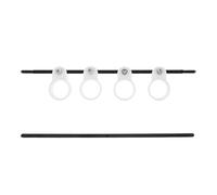 YARNOW Finger Expander for Guitar Mandolin Piano Banjo Ukulele Hand Training Device Plastic Extension Exerciser Aid for String Instrument Players and Learning at Home