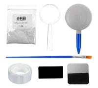 YARNOW Fingerprint Identification Science Set for - DIY Educational Experiment Kit Random Color Accessories, Teaching Stem Fingerprint Recognition for School Learning Random Color