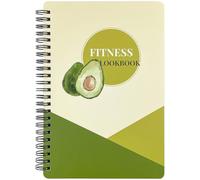 YARNOW Fitness Exercise Planning Notepad for Recording Fitness Progress with Spiral Binding Sturdy Paper Daily Training Planner and Weekly Reviews Random Random Color at Home Or Gym