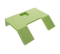 YARNOW Floating Turtle Basking Platform and Easy Climbing with Cups Green Abs Turtle Resting Terrace for Decoration Suitable for Lizards and Tortoises in Feeding