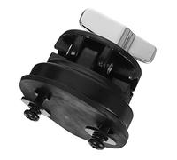 YARNOW Floor Tom Leg Clamp Drum Saddle Adjuster Tom Drum Kit Mount Made of Plated Iron Easy Adjustment Function