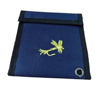 YARNOW Fly Fishing Line Storage Bag Tackle Storage Binder with Multi-layer Breathable Compartments Fishing Leader Holder Organizer Case for Travel and