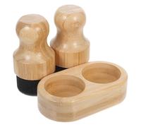 YARNOW Food Grade Surface Wax Applicator with Round Wooden Handle Handheld Cutting Board Oiling Brush for Mineral Oil and Wax Application Hygienic and Uniform Care Tool for Butcher Blocks