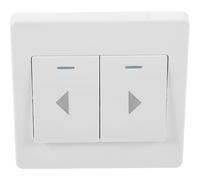 YARNOW Garage Door Opener Kit 2-button ABS Wall Mounted Push Button Switch for Commercial and Home Supply