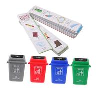 YARNOW Garbage Sorting for Fun Educational Plaything to Teach Recycling and Environmental Awareness Cognitive Game for Early Learning and Development Various Card Combinations for