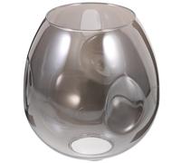 YARNOW Glass Lamp Shade Replacement for Pendant and Wall Lights, Small Oval Shape with Delicate Appearance, Strong Sturdy Glass Material, for Dining Room and Hotel Use