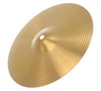 YARNOW Golden Brass Metal with Smooth Surface and Exceptional Sound Cymbal Drum Cymbal for Drum Set for Jazz Percussion and Practice Sessions for Musicians