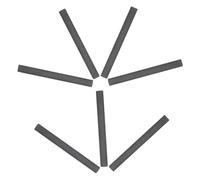 YARNOW Graphite Electrode Rod Optimal Handling Design Thermal Shock Stability and 7pcs Carbon Conductive Cylinder Sticks in Light for Electronics Machinery and Physical Experiments
