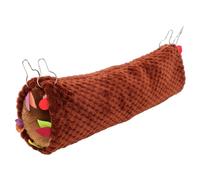YARNOW Guinea Pig Tunnel and Hammock Hideout for Animals Cozy Double Design for Hamsters Gerbils and Chinchillas Resting and Exploring Space