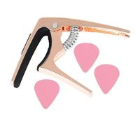 YARNOW Guitar Capo for Acoustic Guitar Metal Capo Picks for Live Performance Practice Session