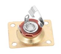 YARNOW Guitar Jack Plate for Electric Guitar Input Jack Plates Screws Replacement Parts for Union