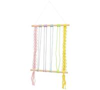 YARNOW Hairpin Wall Hanging Organizer Woven Tassel Hair Clip Holder Rack for Hair Accessories Stylish Bohemian Design for Room Decor