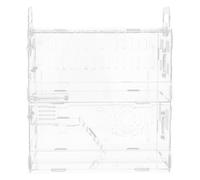 YARNOW Hamster Cage Guinea Pig Castle Acrylic Small Villa Luxury Crystal Habitat with Random Handle Suitable for Small Pets Indoor Use