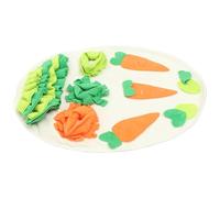 YARNOW Hamster Food Hiding Mat Guinea Pig Mat Pet Rabbit Adorable Shaped Cloth Non-slip Bottom Slow Feeding Beautiful Appearance Eye-catching Design Lovely for Hamster Bunny