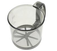 YARNOW Hand Crank Flour Sifter with Double Layer Design for Even Powder Distribution and Impurity Filtering Plastic Flour Sieve for Kitchen Use and Home Baking with Powdered Sugar